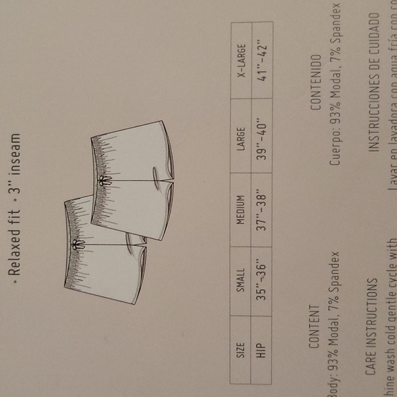 Women's Jane and Bleecker 2-Pack Sleep Shorts - Picture 3 of 3